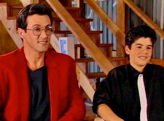 Sylvester Stallone, Sage Stallone Sylvester Stallone, Sage Stallone